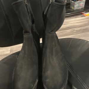 Paul Green Black  Ankle Boots